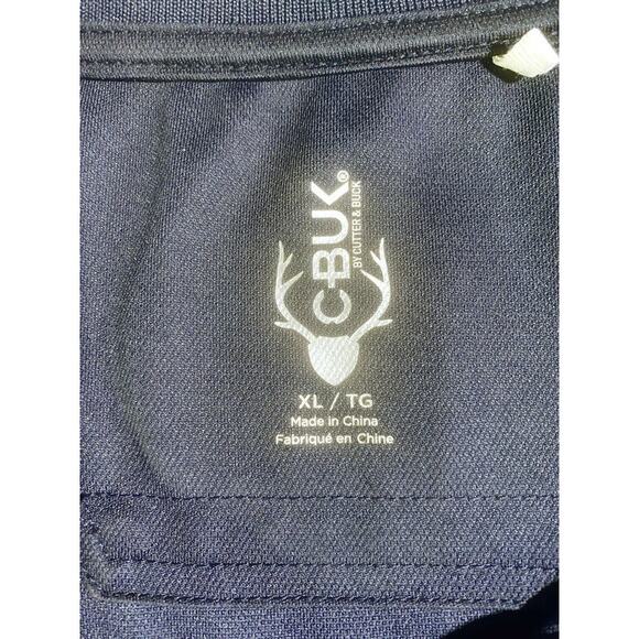 Cutter and Buck Polo Shirt Men's XL Blue Short Sleeve With Patriotic Horse Logo - Picture 4 of 5